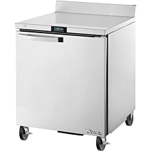 True TWT-27-HC~SPEC1 28" Worktop Refrigerator w/ (1) Section & (1) Door, 115v