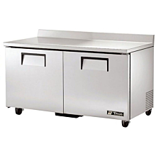 True TWT-60-HC 60" Worktop Refrigerator w/ (2) Sections, 115v