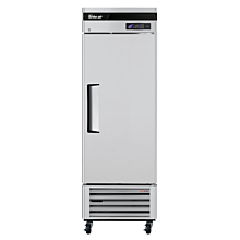 Turbo Air TSF-23SD-N-L 27" Stainless Steel Solid Left Hinge Swing Door Super Deluxe Reach-in Freezer, Bottom Mount - 19.3 Cu. Ft.