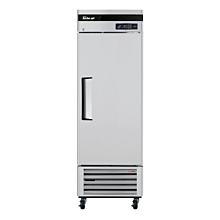 Turbo Air TSR-23SD-N6-L 27" Super Deluxe Series Reach-in Solid Left Hinge Swing Door Bottom Mount Refrigerator - 19 Cu. Ft.