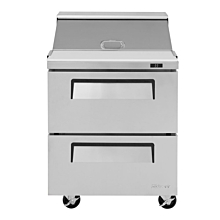 Turbo Air TST-28SD-D2 Super Deluxe Refrigerated Sandwich Prep Table