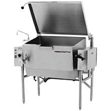 Therma-Tek TT-TTMTSK-G30-LP 46" Liquid Propane Gas Stainless Steel Therma-Tilt Tilting Skillet with 30 Gallon Capacity - 75,000 BTU