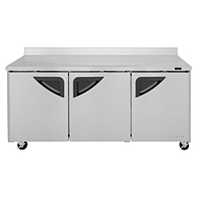 Turbo Air TWR-72SD 72" Super Deluxe Worktop Refrigerator