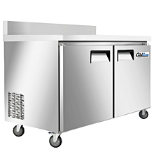 Coldline UC-48RT-BS 48" Worktop Refrigerator with Backsplash- 13 Cu. Ft.