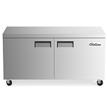 Coldline UC-60R 60" Undercounter Worktop Refrigerator - 15 Cu. Ft.