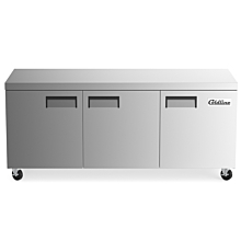 Coldline UC-72R 72" Undercounter Worktop Refrigerator - 15.5 Cu. Ft.