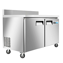 Coldline UC-60RT-BS 60" Worktop Refrigerator with Backsplash