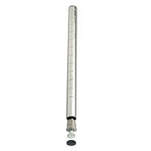 Winco VC-8P 8" Chrome Plated Post for Wire Shelves