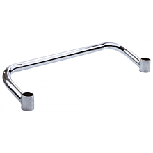 Winco VCH-21 21" Chrome Mobile Shelving Extended Handle