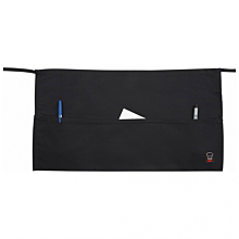 Winco WA-1221W White 3-Pocket Waist Apron
