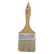 Winco WBR-30 3" Boar Bristle Pastry Brush