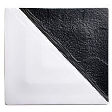 Winco WDP023-205 Ardesia Visca Porcelain Square Platter