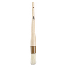 Winco WFB-10 1" Boar Hair Pastry/Basting Brush