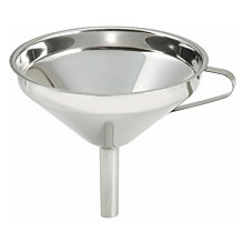 Winco SF-6 5 3/4" Stainless Steel Funnel