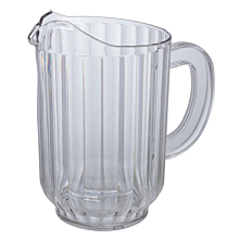 Winco WPC-60 60 oz. Polycarbonate Water Pitcher