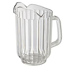 Winco WPCT-60C 60 oz. Clear Polycarbonate 3-Spout Pitcher