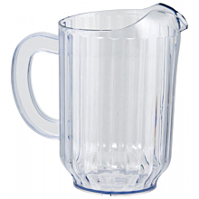 Winco WPS-60 60 oz. Plastic Water Pitcher