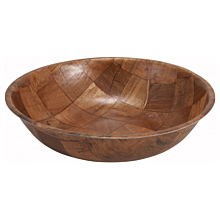 Winco WWB-5 5" Woven Wood Salad Bowl