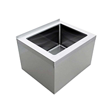 Prepline XFMS-253316 33" Stainless Steel Floor Mop Sink - 28" x 20" x 12" Bowl