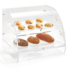 Vollrath XLBC2FR-1826-13 Extra Large 2-Tier Bakery Case with Front & Rear Doors
