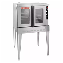 Blodgett Zephaire ZEPH-100-G-SGL-LP Full Size Standard Depth Single Deck Convection Oven - Propane Gas - 50,000 BTU