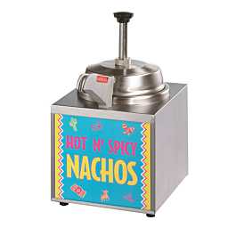 3.5 Qt Commercial Electric Hot Fudge Nacho Cheese Warmer Dispenser