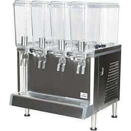 Coldline CBD-3 Triple 3 Gallon Bowl Beverage Dispenser with Stirring System