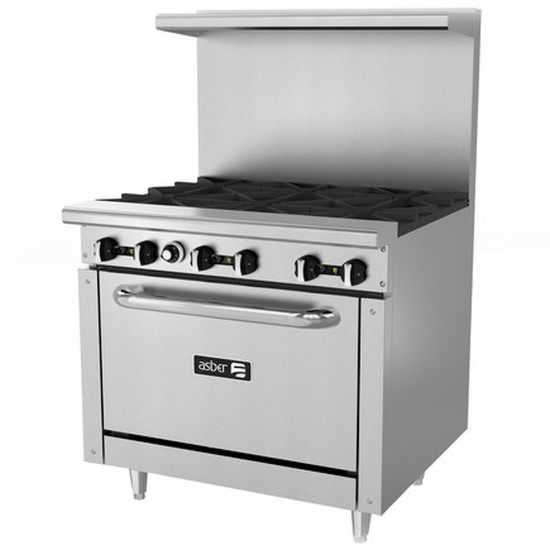 36 Commercial Griddle with 1 Oven, NG or LP