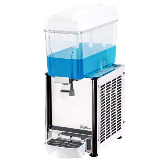 Coldline CBD-1 Single 3 Gallon Bowl Refrigerated Beverage Dispenser with  Stirring System