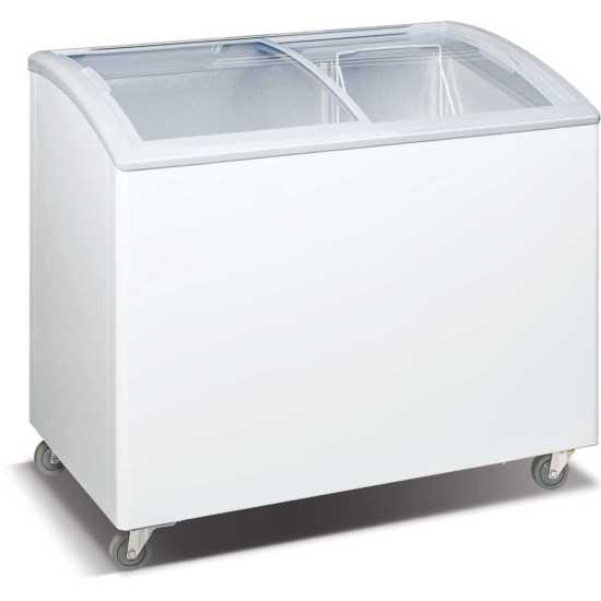 32" Coldline Ice Cream Display Freezer Curved Glass Top Kitchenall
