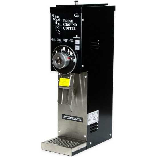 Grindmaster 890BS Black ETL Slimline 3 lb. Coffee Grinder - 120V