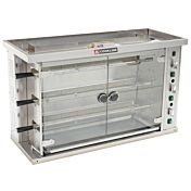 Cookline CHK3 12 Chicken Commercial Gas Rotisserie Oven with 3 Spits