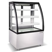 Marchia MBT36 36" Curved Glass Refrigerated Bakery Display Case, High Volume