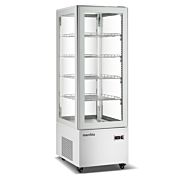 Marchia MVS500-W Vertical Standing Refrigerated Cake Display Case, White