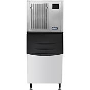 Coldline NU550 22" 550 lb. Nugget Ice Machine with 400 lb. Ice Bin