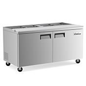 Coldline SB60-N 60" Stainless Steel Refrigerated Salad Bar, Buffet Table
