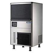 Coldline ICE80 80 lb. Undercounter Half Cube Air Cooled Ice Machine with 22 lb. Bin