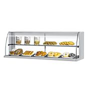 Turbo Air TOMD-30HS 28" Top Display Stainless Steel Dry Case-High Model for TOM-30S/L Open Display Merchandiser