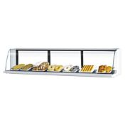Turbo Air TOMD-75LW 75" Top Display White Dry Case-High Model for TOM-75S/L Open Display Merchandiser