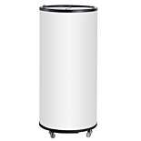 Unity U-BR2 White Cold Drink Barrel Merchandiser Refrigerator - 2 Cu.ft