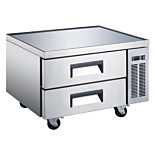 Coldline CB36 36" Two Drawer Refrigerated Chef Base Equipment Stand