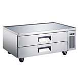 Coldline CB60 60" Two Drawer Refrigerated Chef Base Equipment Stand