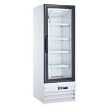 Coldline G10-W 21" Glass Door Merchandiser Refrigerator with LED Lighting, White