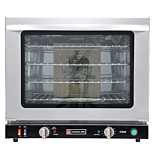 Cookline HCVE-32-240 23" Commercial Half Size Electric Countertop Convection Oven with Steam Injection, 220V