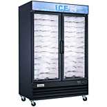 Coldline D53-ICE 53" Indoor Ice Merchandiser Freezer with LED Lighting - Black