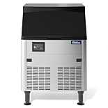Coldline ICE180 180 lb. Commercial Half Cube Ice Machine with 80 lb. Bin, Air Cooled