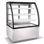 Marchia MBT48 48" Curved Glass Refrigerated Bakery Display Case, High Volume