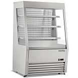 Marchia MDS390-SS 36" Stainless Steel Open Air Cooler Grab and Go Refrigerator