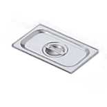 Prepline 1/9 Size Stainless Steel Solid Steam Table Pan Cover