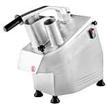 Prepline Vegetable Cutter, Continuous Feed Food Processor with 5 Disks
